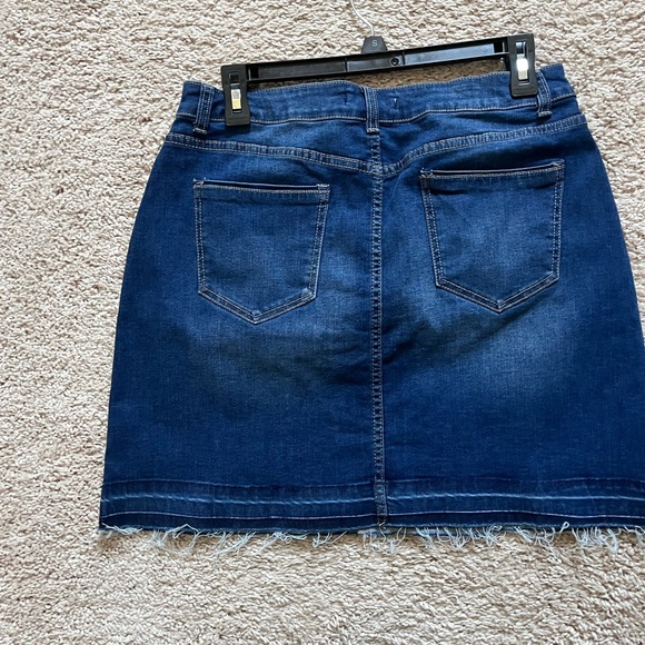 Copper Key Dresses & Skirts - Copper Key Juniors Denim Blue Skirt